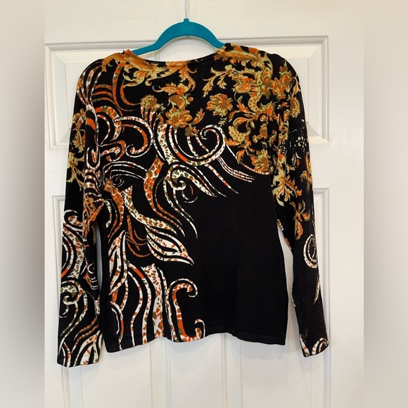Pierri Embellished Sweater Beaded Sequin Size Small - Picture 3 of 9